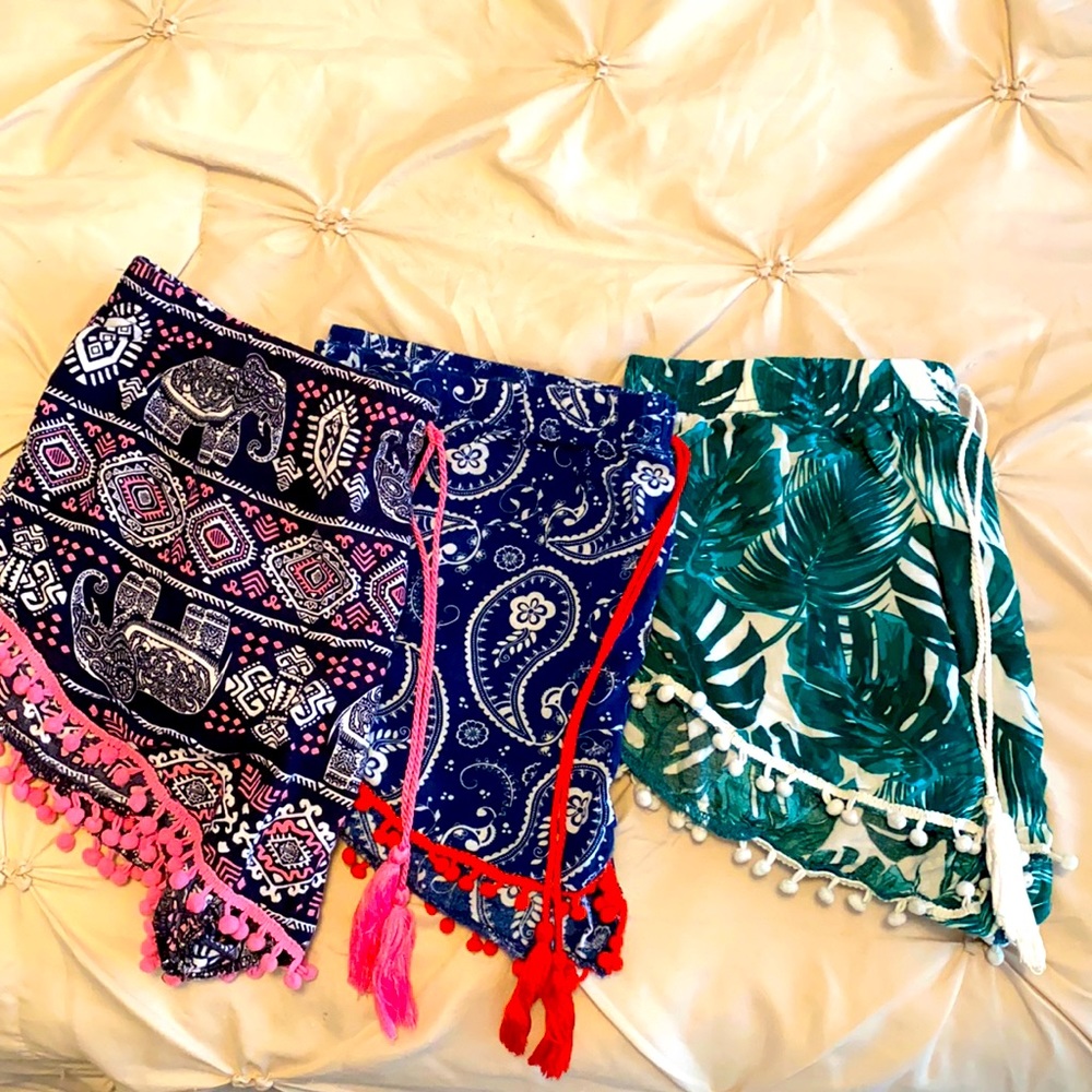 Beach Shorts with Tassels! 🏖